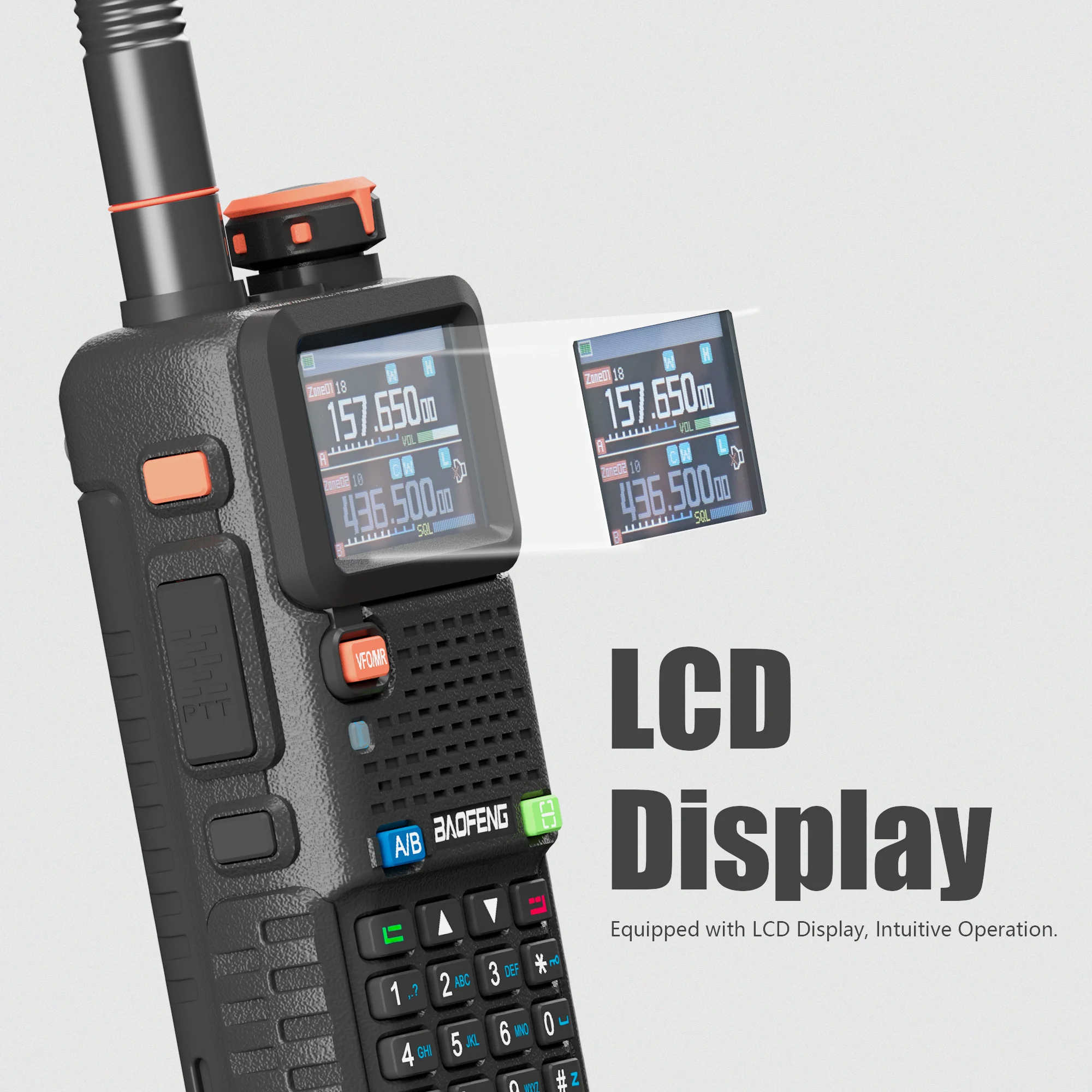 Baofeng UV-5RH Pro نظام تحديد المواقع لاسلكي تخاطب 10 واط قدرة عالية نوع-C شاحن السقوط إنذار NOAA قناة الطقس 640CH ترقية UV-5RM