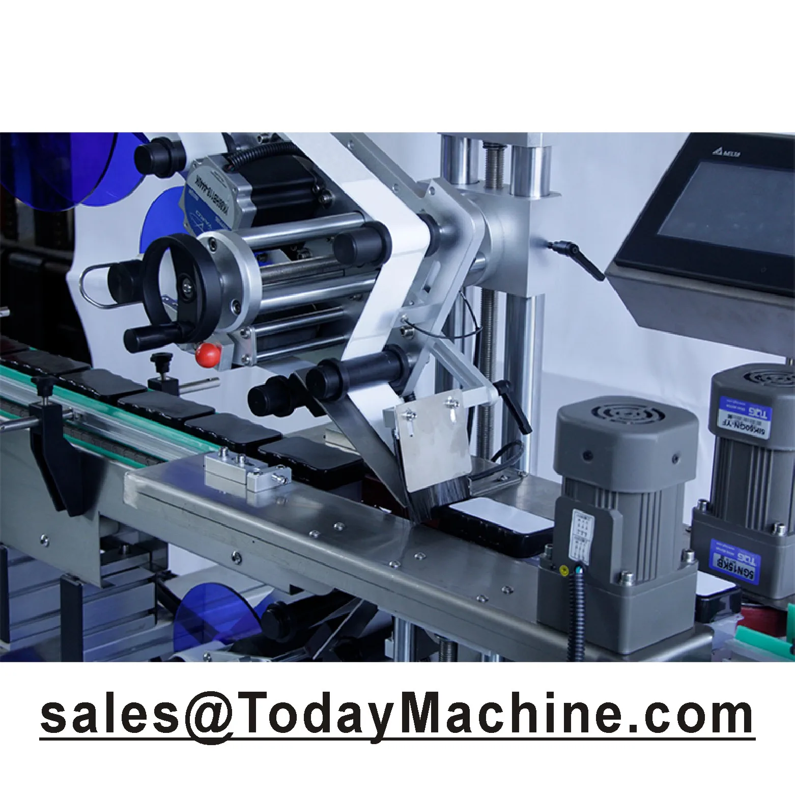 Precision Position Labeling Machine for Bottles Bags & Cases