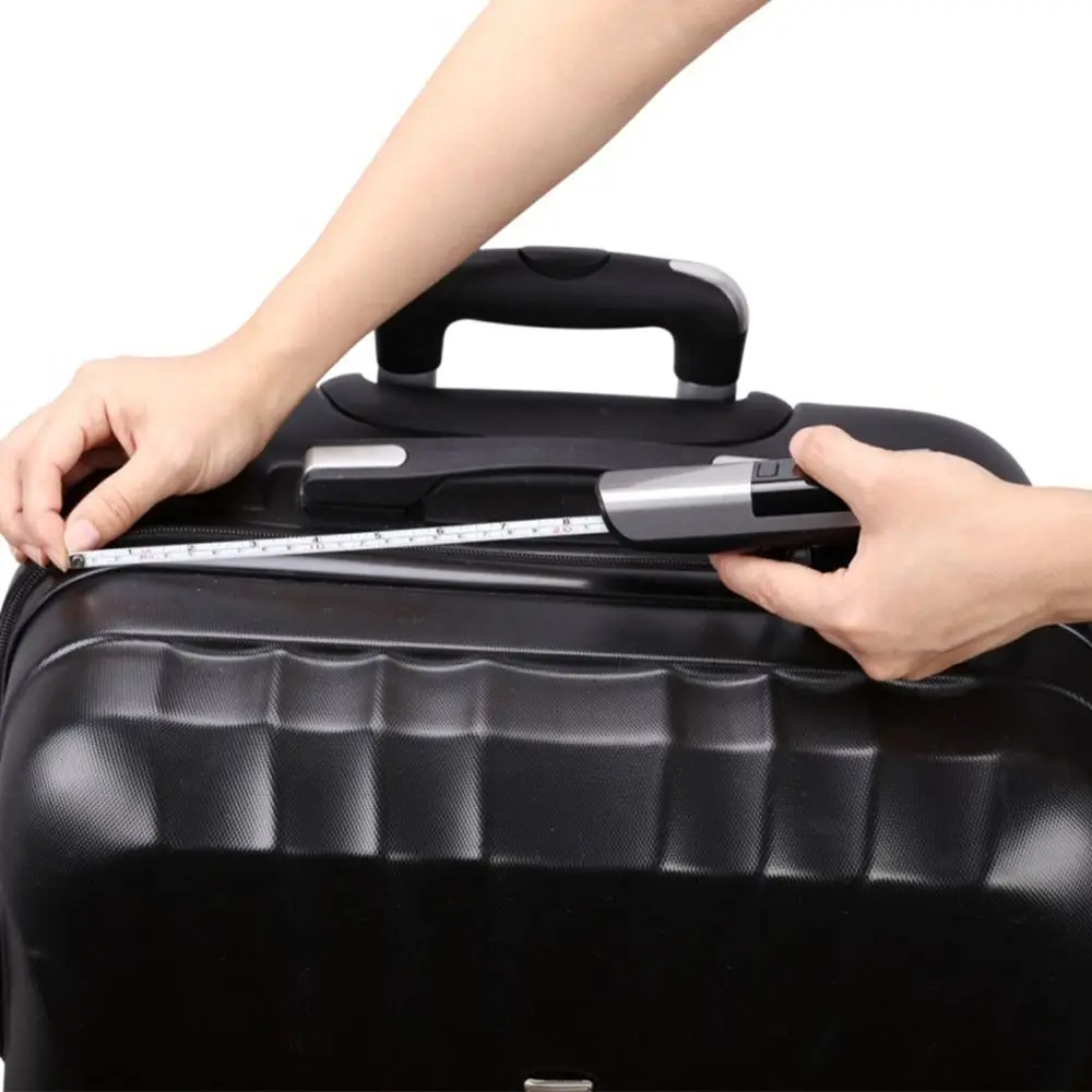 

Portable 50Kg/110Lb Hand Luggage Scale LCD Digital with Tape Measure Luggage Weigher High-Precision Mini Hook Weighing Outdoor