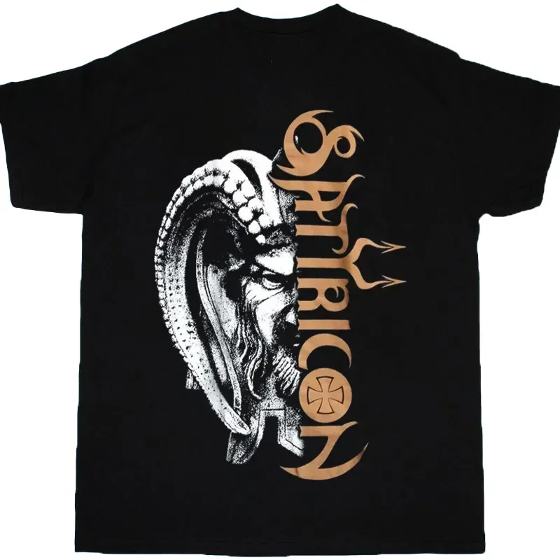 Satyricon Now Diabolical T-Shirt Short Sleeve Cotton Black Men S to 5XL