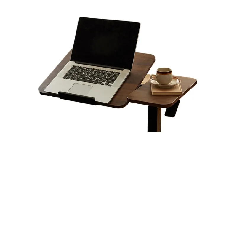 طاولة بجانب السرير، طاولة رفع من الخشب الصلب، أي كمبيوتر، جانب منزلي قابل للإزالة #1