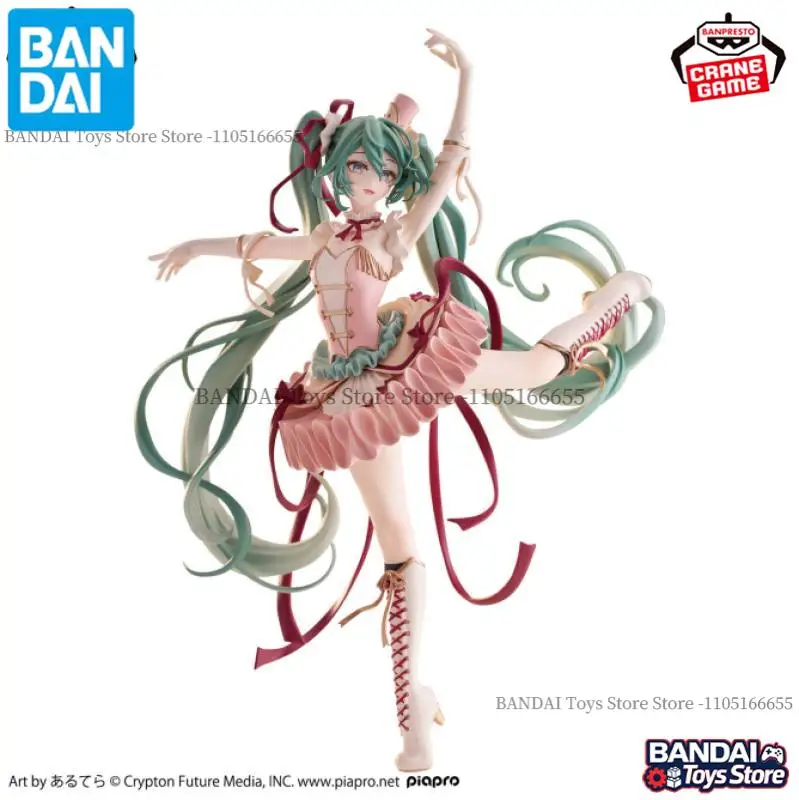 Bandai Original Hatsune Miku BANPRESTO EVOLVE, figurines, modèles, articles de collection, statues et jouets d'anime de la suite Le Casse-Noisette, version classique.