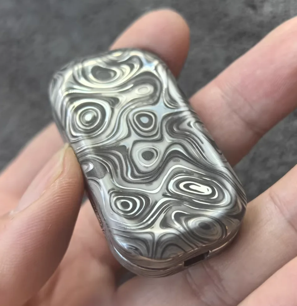 中古 EDC 01EDC 小型石鹸鋼製彫刻スライダー プッシュ式 減圧玩具