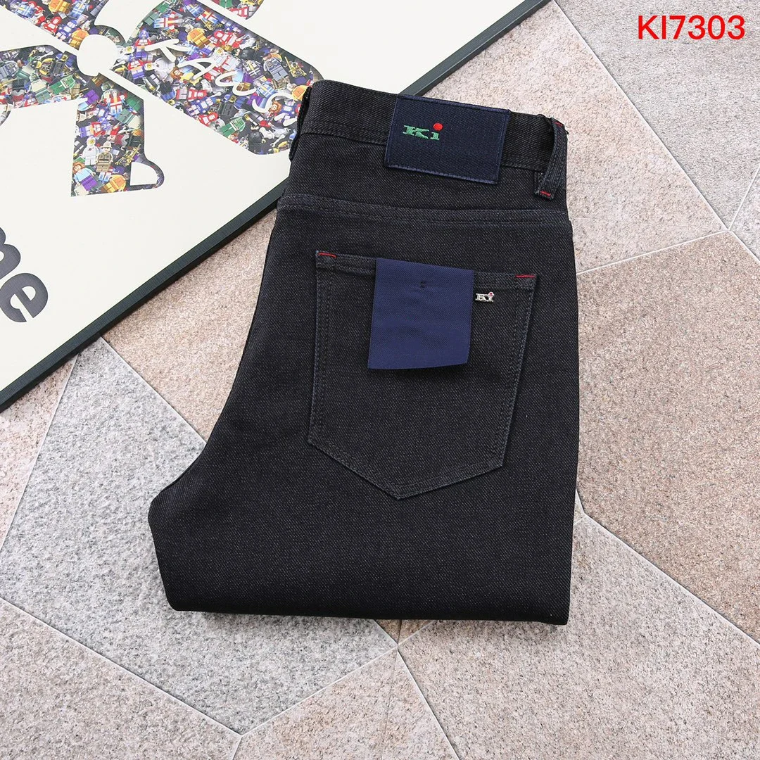 

BLLIYOSS Jeans Men 2024 Autumn Winter New comfortable casual elastic High Quality size29-40 Straight long pants Quality Hardware