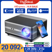 ThundeaL TD98 1080P Full HD Projector LED 4K WiFi Android Projector Auto Focus TD98W PK DLP 3D Video Smart Home Theater Beamer