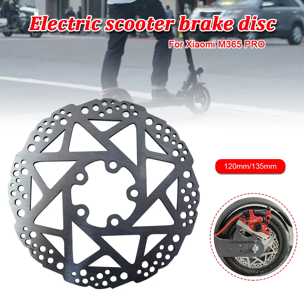 120mm 135mm Electric Scooter Brake Disc Rotor Pad Replacement Parts For Xiami Mijia M365 365PRO Disk Brake Disc Rotors