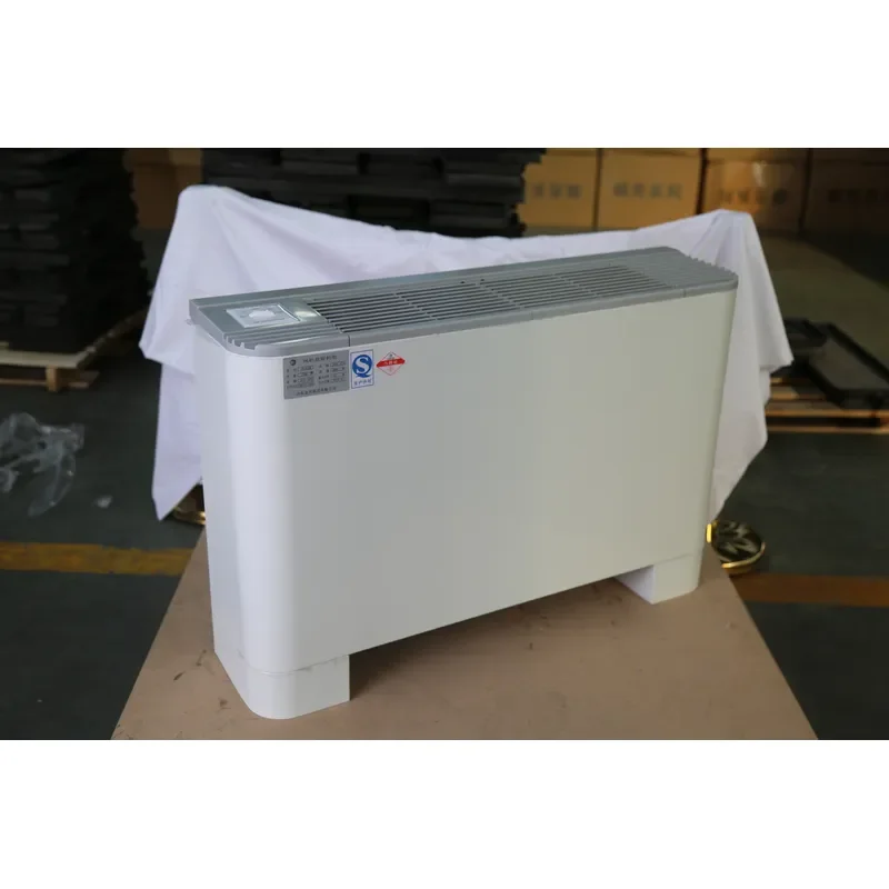 Vertical Exposed Fan Coil Unit Chilled Water Air Conditioning System for Commercial HVAC Cooling and Heating Applications