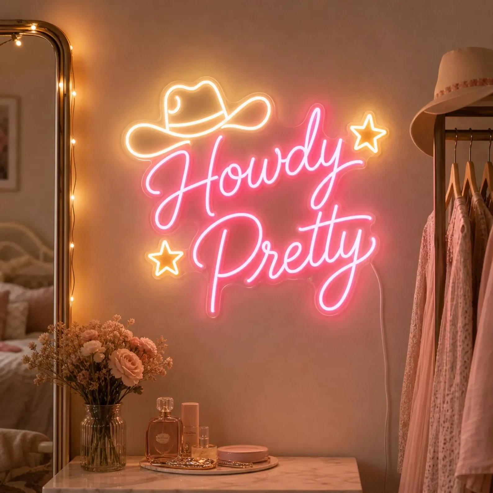decoration-led-western-rose-elegante-pour-chambre-a-coucher-cabine-d'essayage-de-boutique-enseigne-neon-personnalisee-cowgirl-art-mural-chapeau-de-cowboy-cadeau-cowgirl