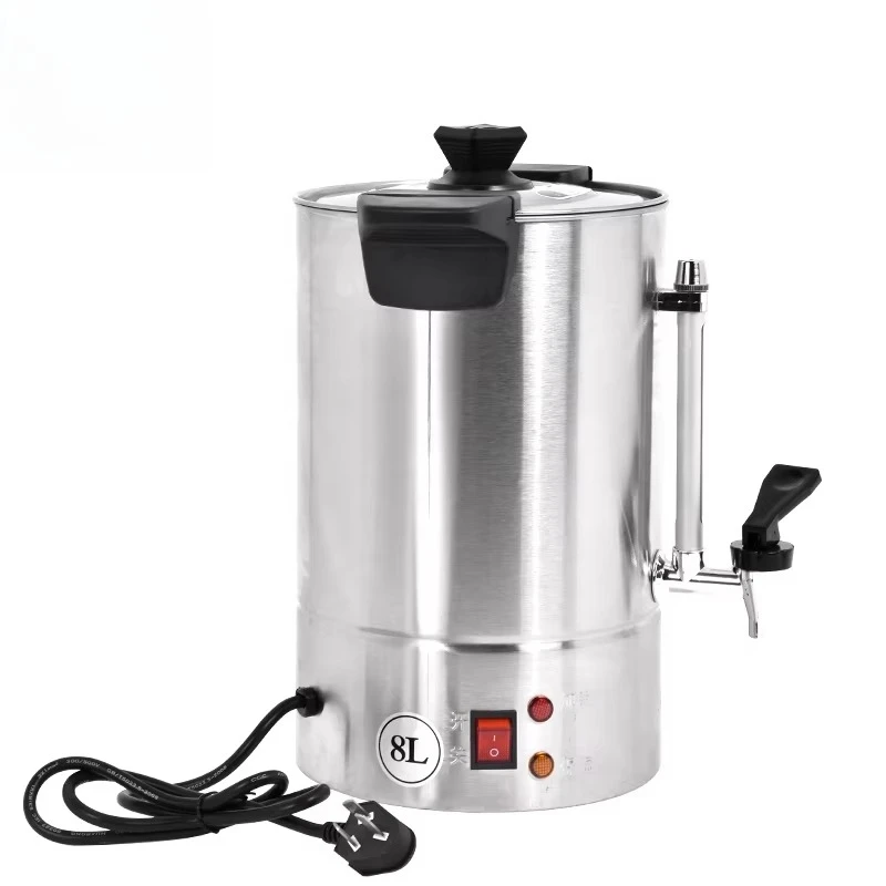Small Kitchen Appliance 304 Stainless Steel Double Insulation Electric Water Boiler Water Bucket Milk Tea Warmer