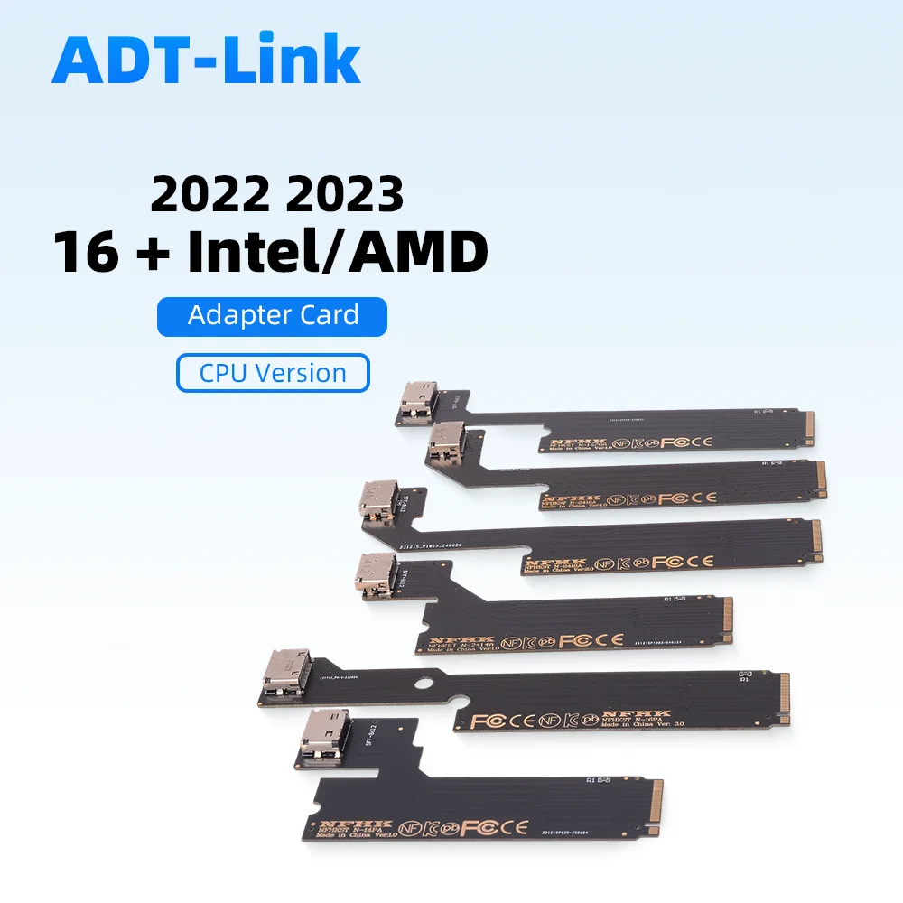 

ThinkBook 16+14+ M.2 To Oculink SFF-8612 External Graphics Adapter Riser Card for INTEL AMD AI NVIDIA GPU Graphics Dock