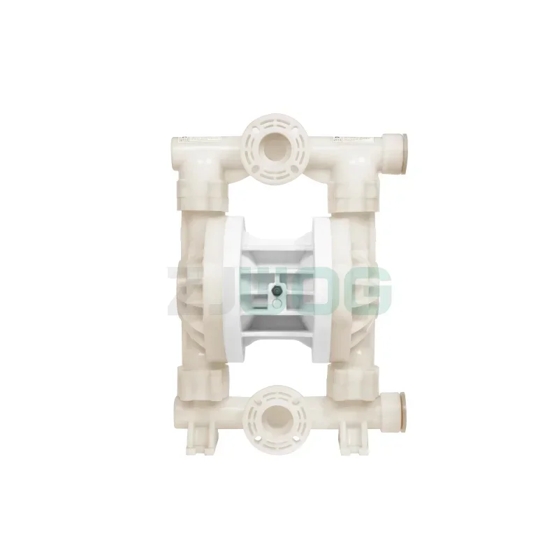 ZJWOG small chemical pump acid alkali corrosion-resistant diaphragm pump PVDF pneumatic diaphragm pump