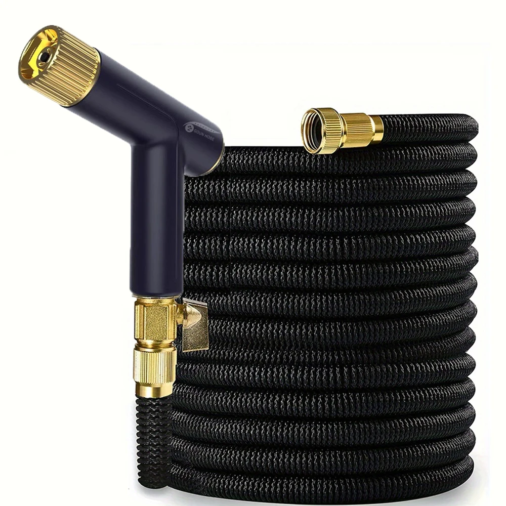 

Multi-Function High-Pressure Garden Hose Reel Retractable Design Portable Spray Nozzle for Car Wash Watering Plants