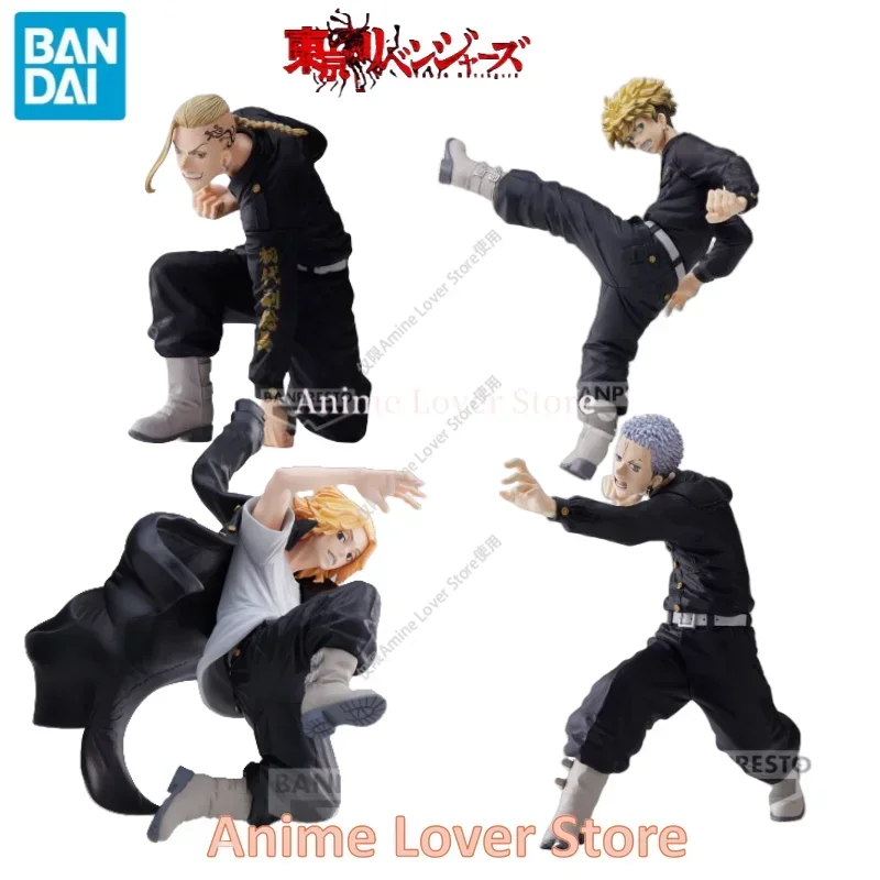 Bandai Original Banpresto King of Artist KOA Tokyo Revengers Manjiro Sano Chifuyu Matsuno Takashi Mitsuya Anime Figures Toys