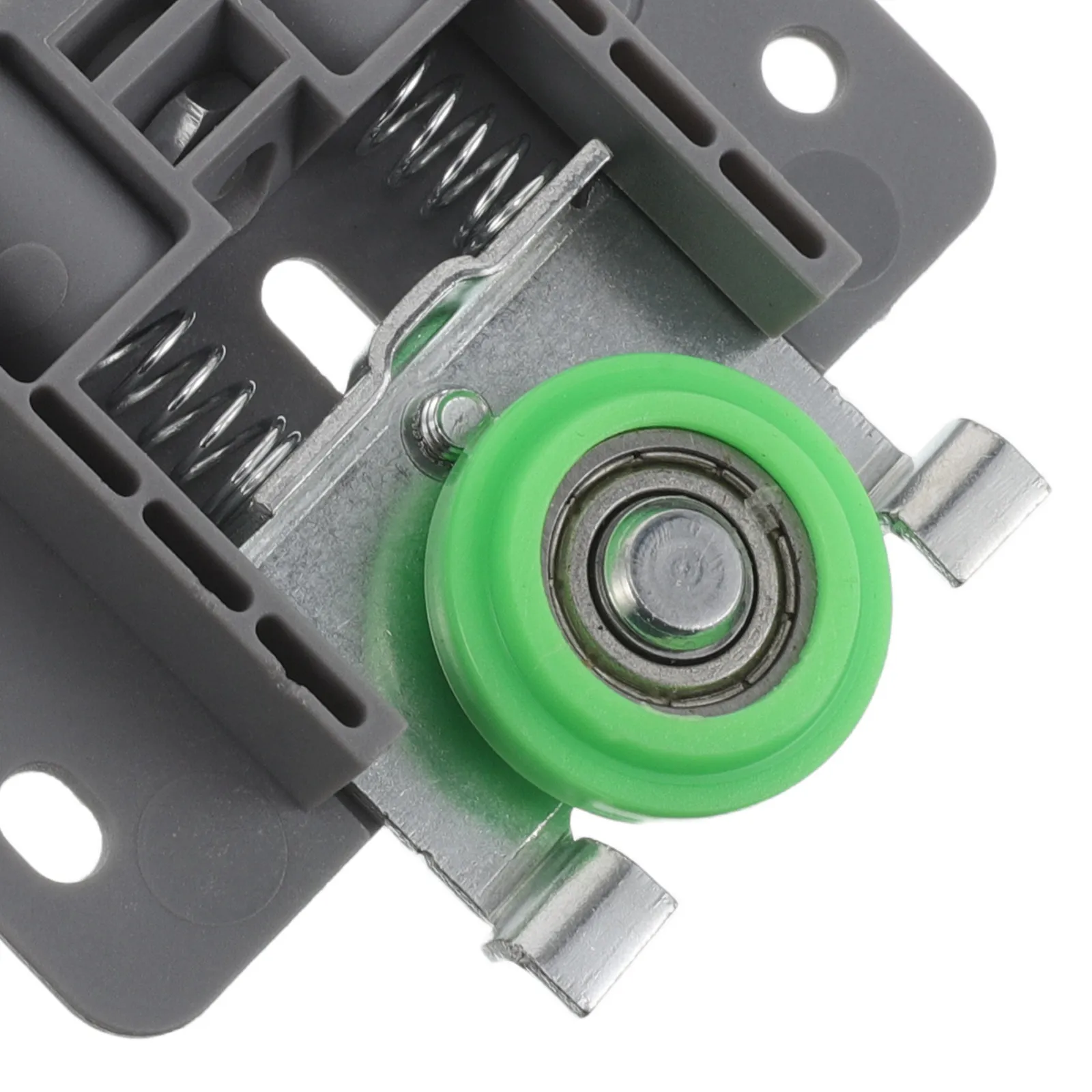 2Pcs Premium Sliding Closet Door Roller Kit with Precision Track Structure Quick Install Quiet Heavy Duty Rollers for Wardrobe