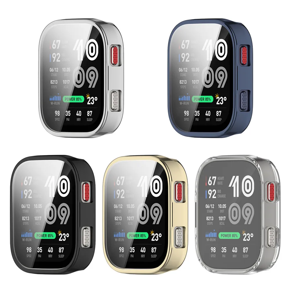 Protector Case For Huami Amazfit Bip Max A2568 soft TPU All inclusive cases cover protective shell bumper watch accessories