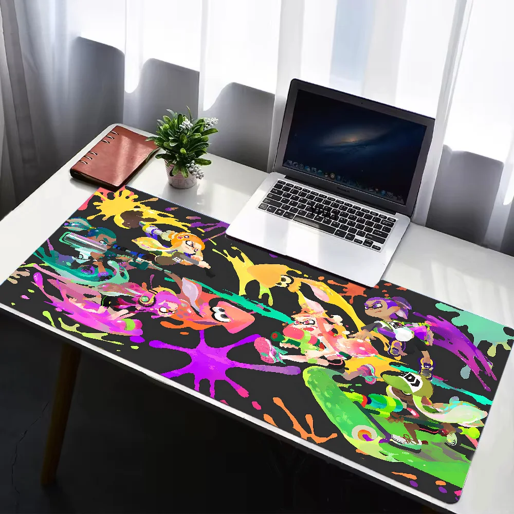 

The Game-Splatoon 3 Mousepad Mouse Pad Laptop Gaming Accessories Mousepad Large Desk Mat Computer Gamer Keyboard Rug Carpet