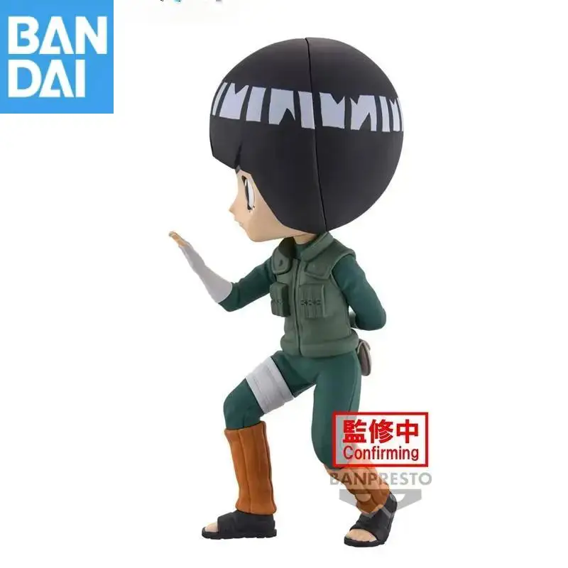 Bandai Namco Banpresto Dostępne Od Ręki Oryginalna Figurka Naruto Q posket Rock Lee z PVC Model Anime Nowa i Nieotworzona Autentyczna Zabawka Prezent Lalka