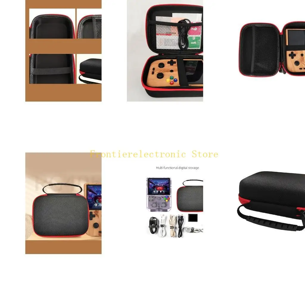 

G8DB Жесткий футляр для хранения из ПВХ для RG405V Органайзеры Коробка Сумка для игровой консоли