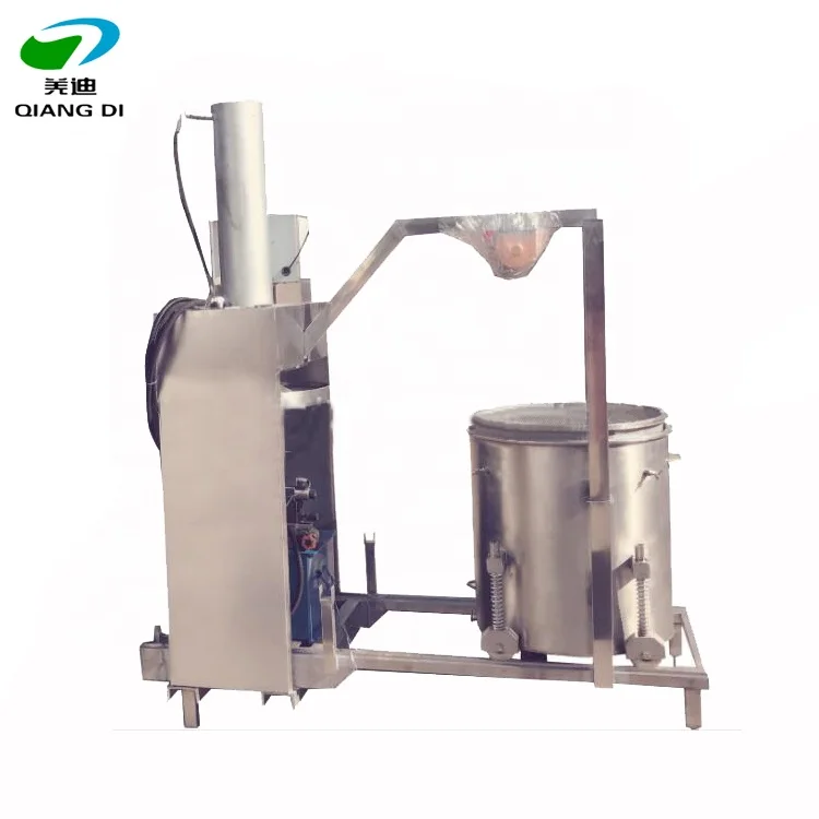 عصارة هيدروليكية صغيرة ذات برميل واحد وبرتقال وفواكه وخضروات وباردة #4