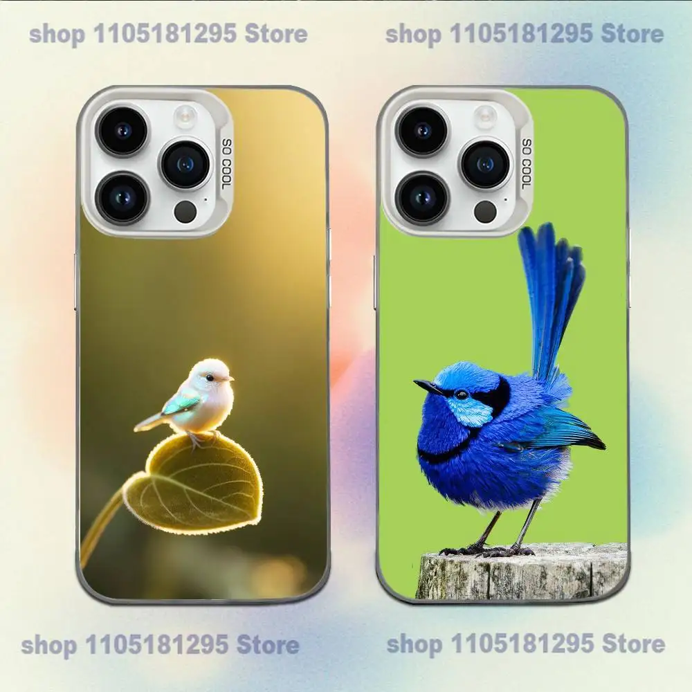 

H-HummingbirdS Phone Case For iPhone XR,17,16,15,14,13,12,11,X,Mini,Pro,E,MAX White Candy Matte Shockproof Cover