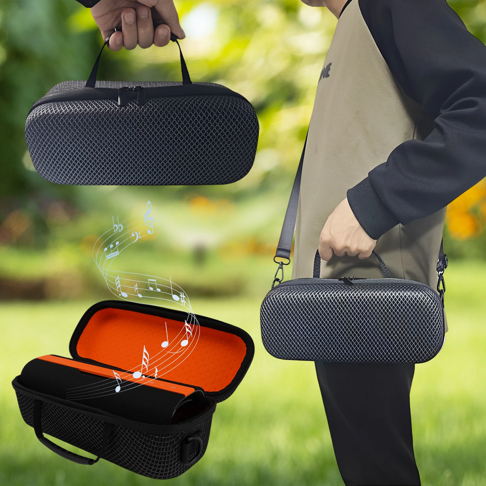 

Портативная сумка для хранения Bluetooth-колонки с плечевым ремнем, подходит для Xiaomi Sound Party Pro, для путешествий на открытом воздухе (колонка в комплект не входит)