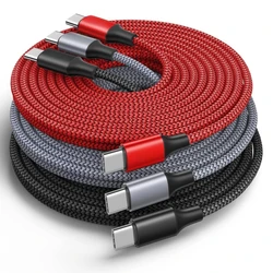 3 5 8m Super Long Type C to Type C Charging Cable Extra Long Extend Charger Wire Cord PD USBC for Xiaomi Samsung OPPO Data Cable