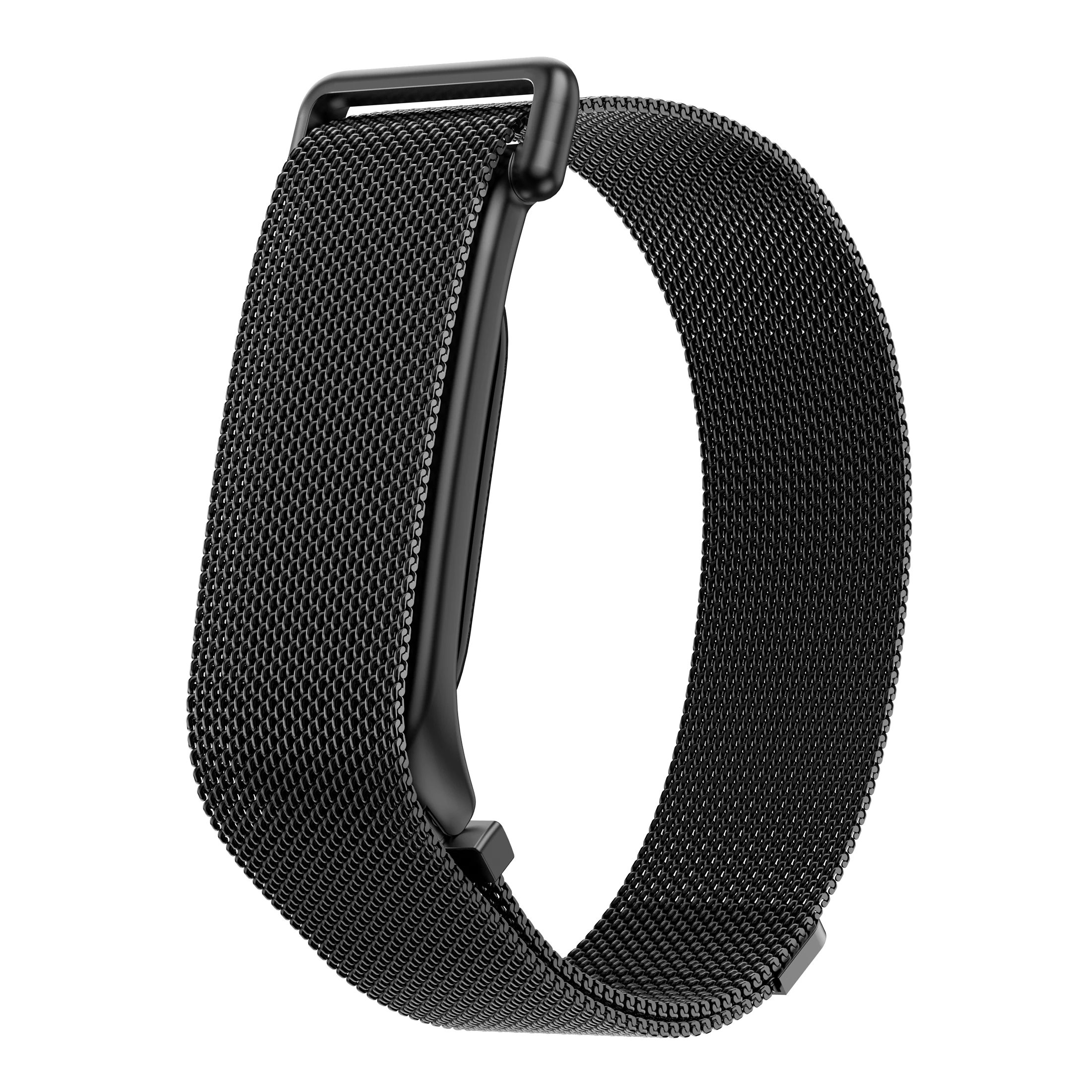 Google Fitbit Air Atmungsaktives Milanaise-Armband Schnellverschluss Verstellbares Weiches Metall-Tracker-Zubehör – Detail 33