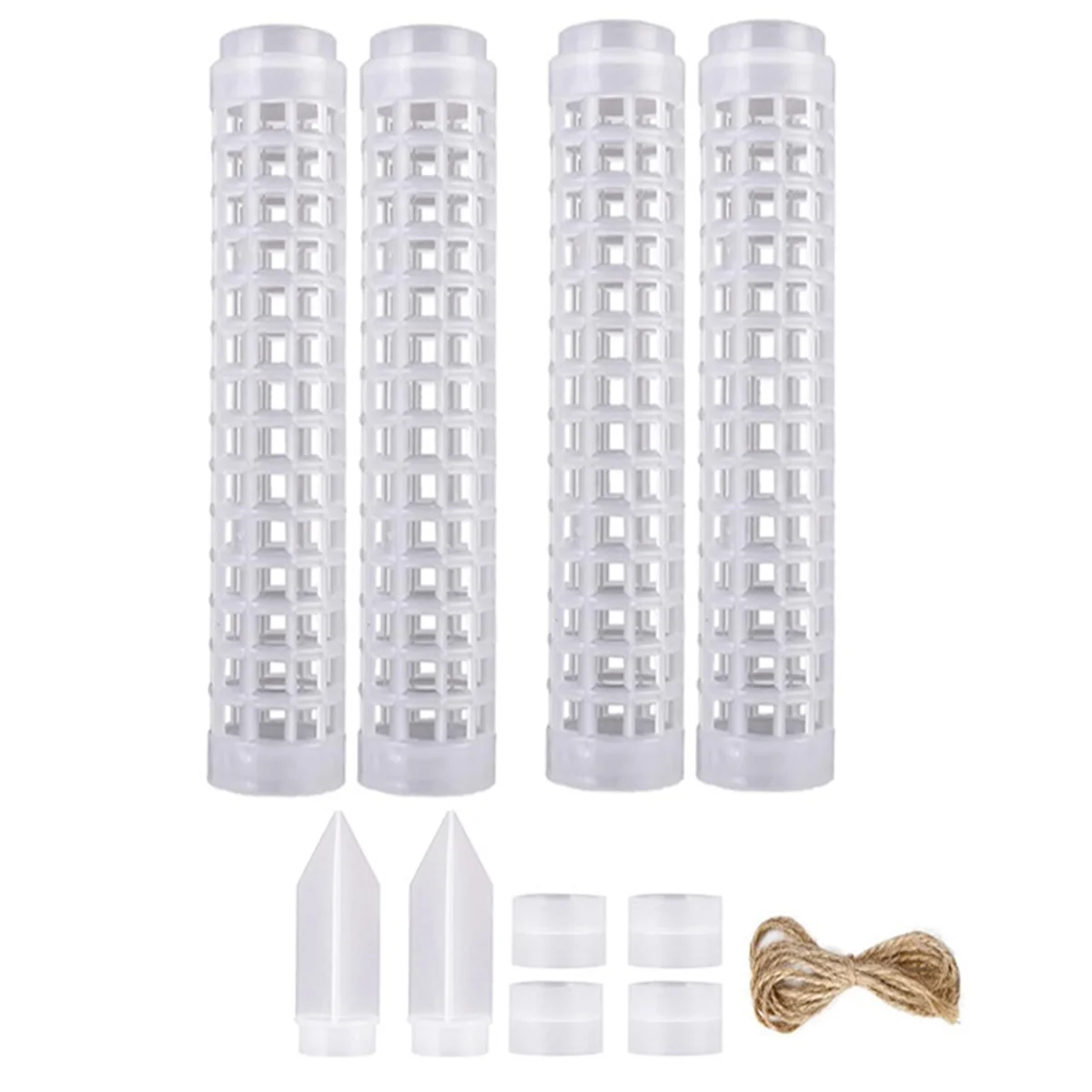 

Штабелируемый прозрачный пластиковый столб из мха для растений Монстера, опорные колья для аксессуаров для комнатных растений, колья для растений