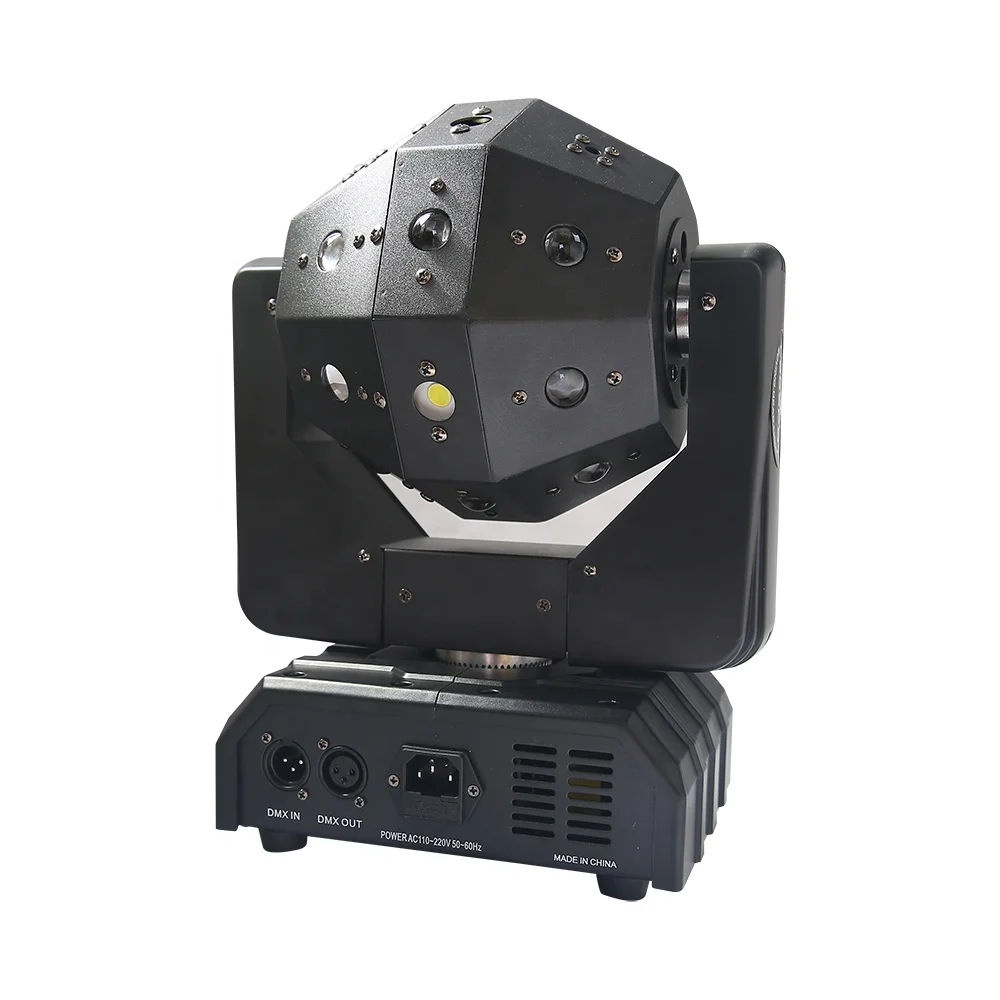 

new design laser disco 4*15w RGBW led beam football moving head light/led dj ball