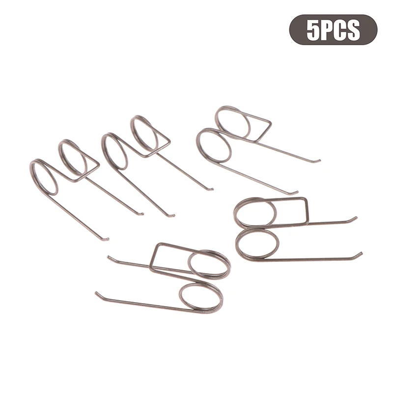 【DE】5 قطعة زنبرك التواء مزدوج 0.9*11 مللي متر من الفولاذ المقاوم للصدأ مقشر أسلاك كهربائي قوي أجهزة زنبركية #1