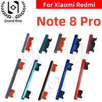 1 Set NEW Phone Power Volume Side Button Key For Xiaomi Redmi Note 8Pro External Volume Button + Power ON OFF