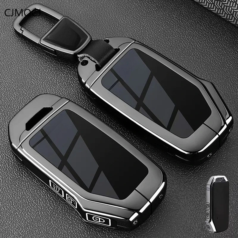 

Premium Zinc Alloy Key Cover for KIA K3/K5/EV6/Sonet/Sportage - Protective Key Case Keybag Keychain