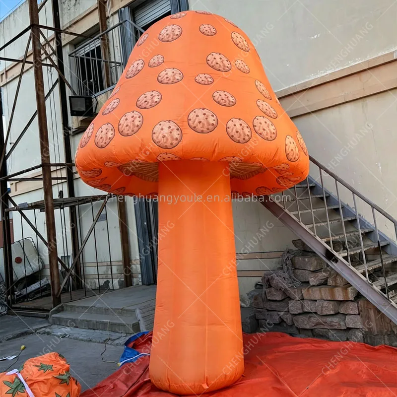 Giant Inflatable Colorful Mushroom Models Outdoor Shopping Mall Themed Activities Commercial Exhibition Decoration Props