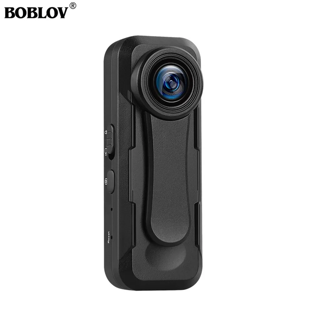 

Boblov W1 32G Mini Camera HD 1080P Police Body Worn Pen Camera Loop Recording Wide Angle 110 Micro Camcorders DVR Voice Recorder