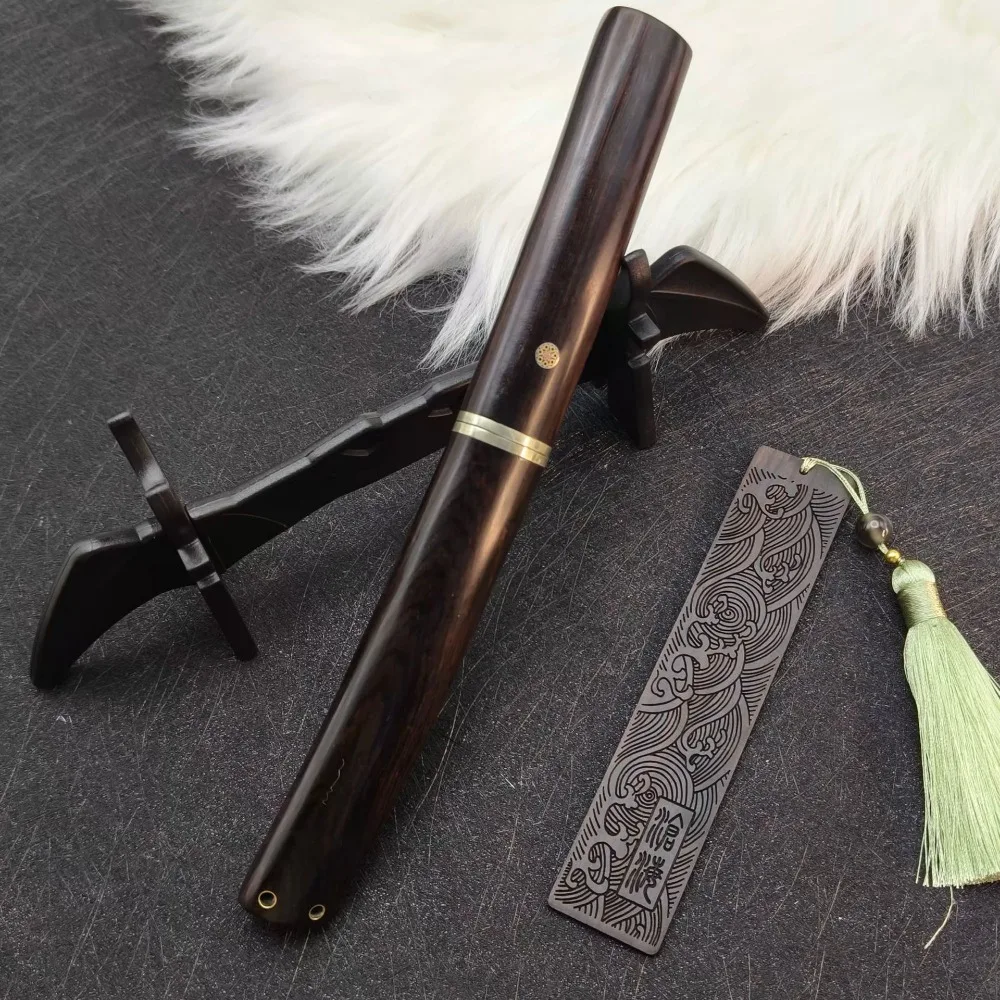 High Hardness VG10 Damascus Tanto Blade Ebony Handle Fixed Blade Pocket Knife Japanese Style Camping Survival Utility Edc Tools view 2
