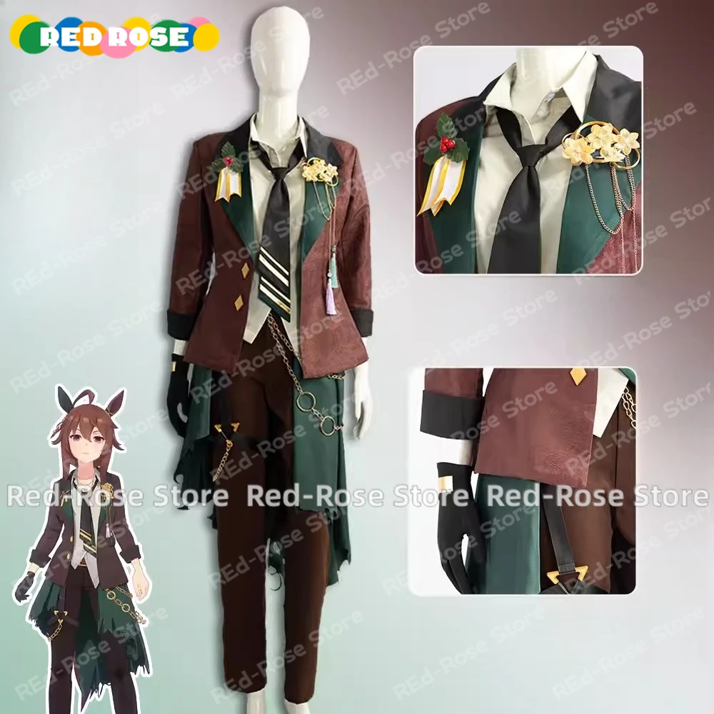 

Anime Uma Musume Nakayama Festa Christmas Exclusive Skin Cosplay Costume Adult Anime Outfit Halloween Cos