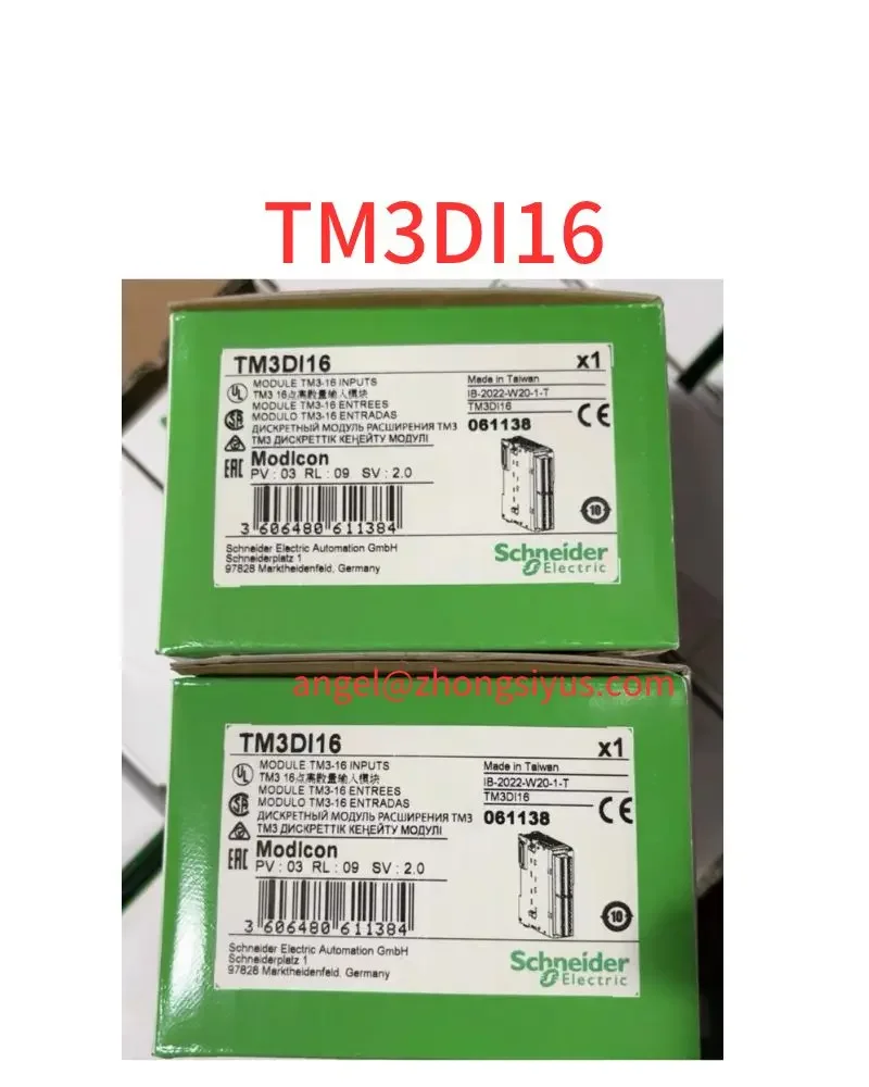 New TM3DI16 digital quantity extension module