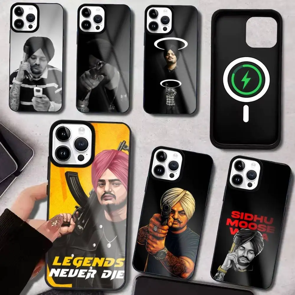 

Rapper S-Sidhu Moose W-Wala Phone Case For iPhone17,16,15,14,13,12,11 Plus,Pro Max For Magsafe Wireless Charging
