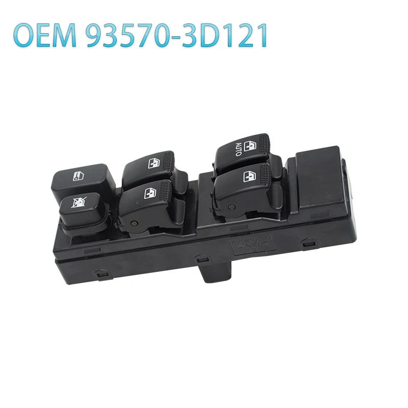 935703D121 For Sonata EF 4-Door Power Window Master Door Lock Main Control Switch Left OEM 93570 3D121 93570-3D121