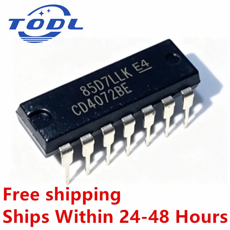 (10piece)100% New CD4072BE CD4093BE CD4073BE CD4077BE CD4078BE CD4081BE CD4066BE CD4060BE CD4068BE CD4069UBE CD4070BE CD4071BE