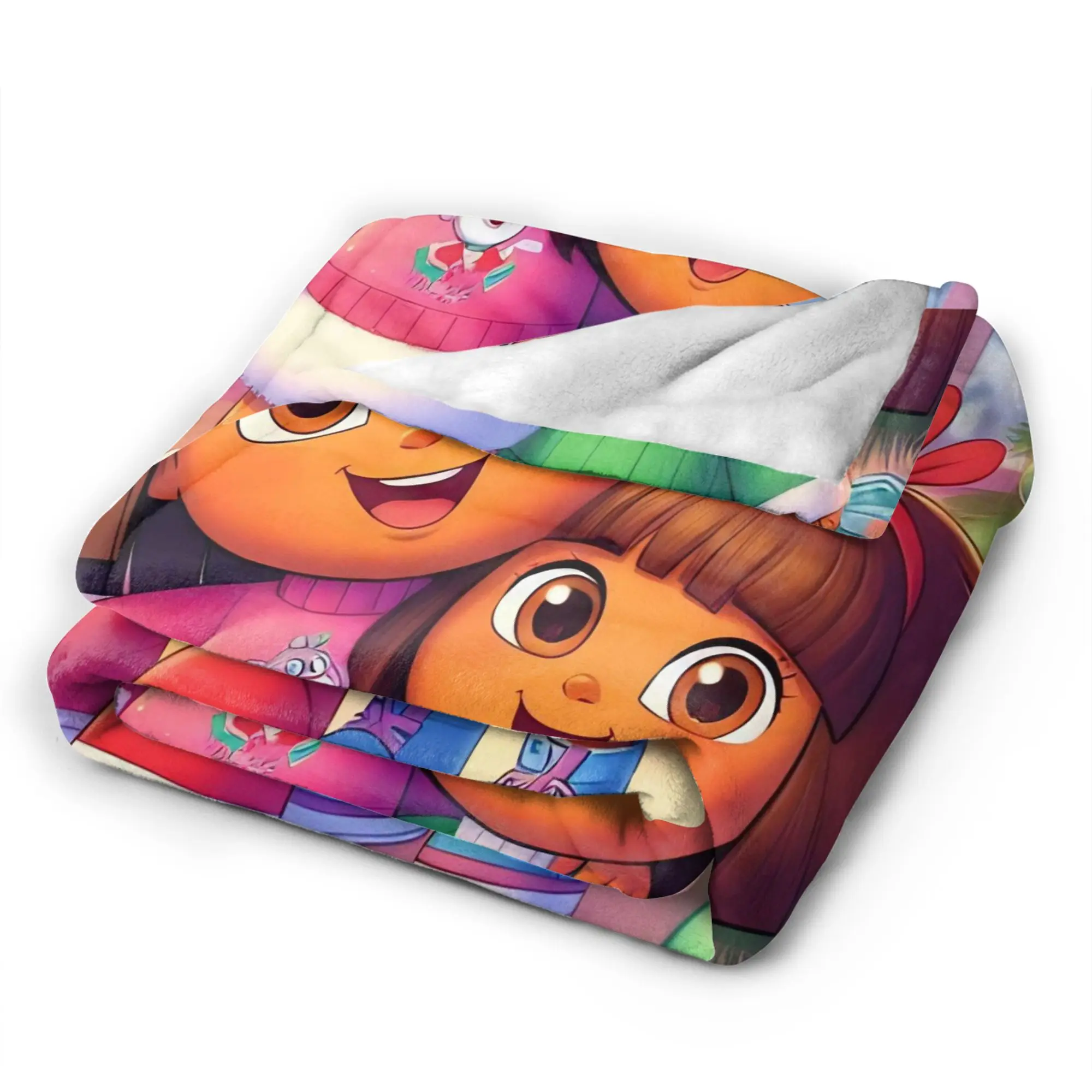 دوراس المستكشف بطانية دافئة لينة الجدة أفخم رمي بطانية للخارجية نزهة الفانيلا المفرش غطاء السرير