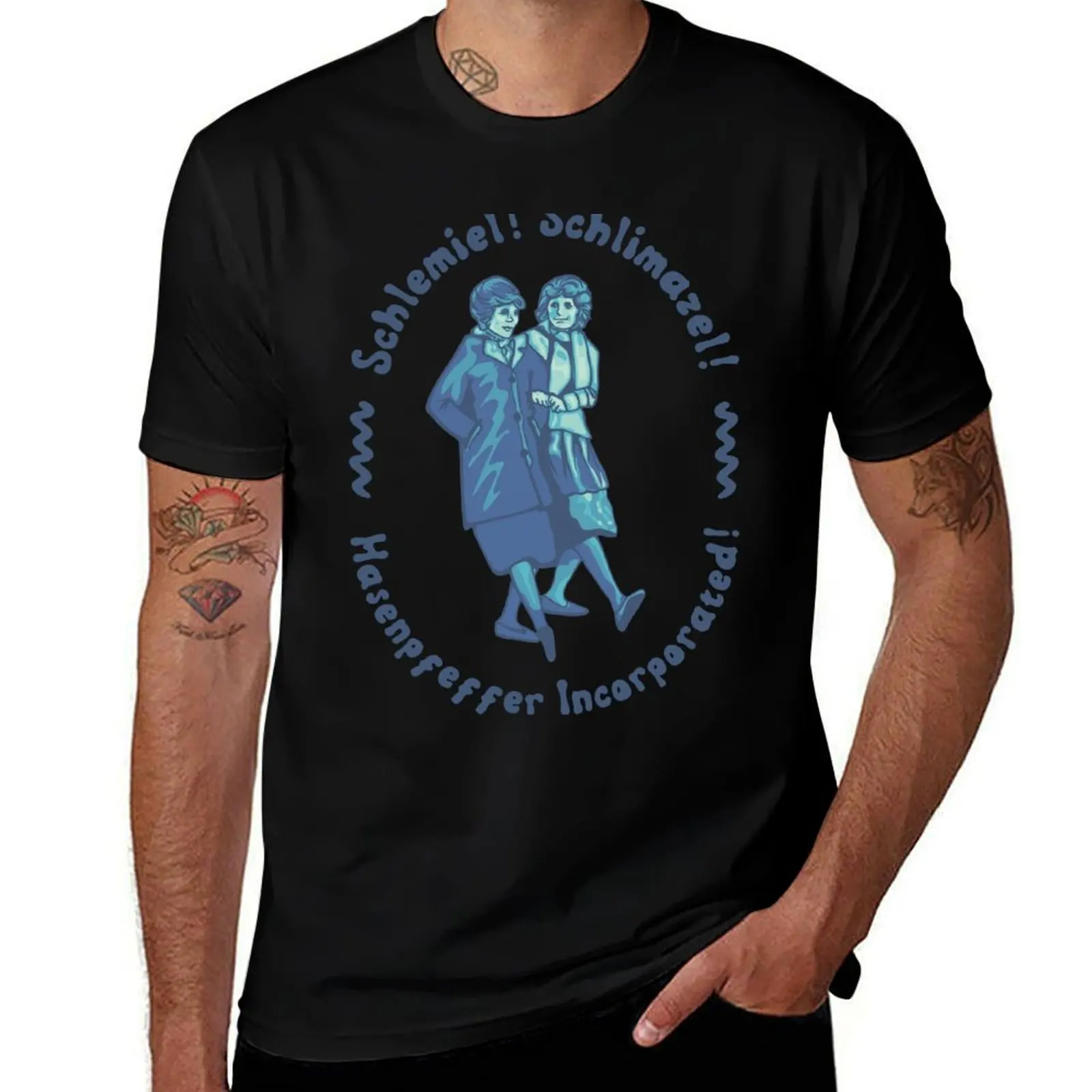 

Laverne & Shirley Drawing T-Shirt Personalized t-shirt quick-drying anime tshirt plus size clothes mens plain t shirts