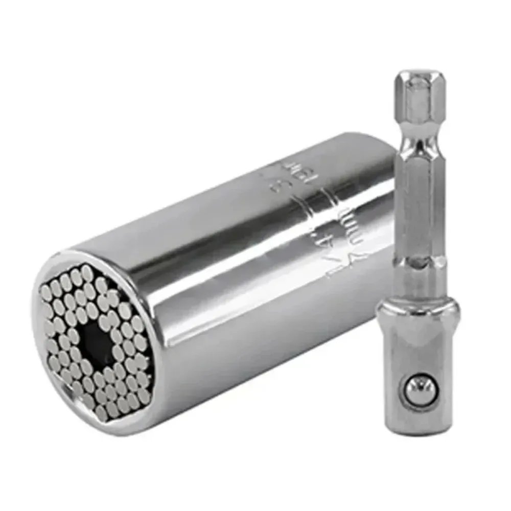 

New Multifunctional 7 To 19mm Magic Socket Multi Purpose Wrench Extension Rod Electric Hand Drill Screw Tool Set