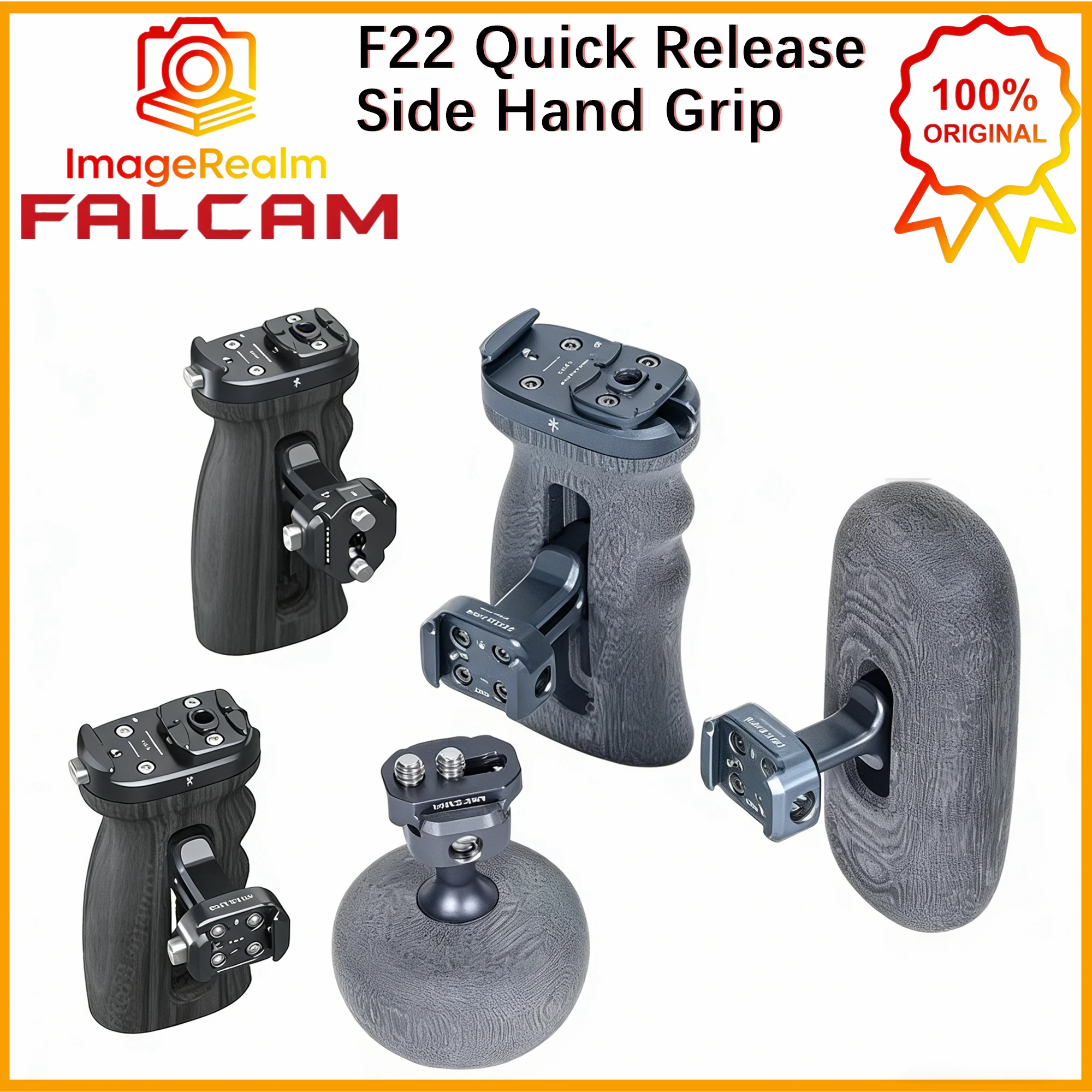 

FALCAM F22 Быстросъемная экосистема Боковая/мыльная боковая рукоятка Комплект грибовидной ручки Расширьте быстросъемное качество для клетки камеры