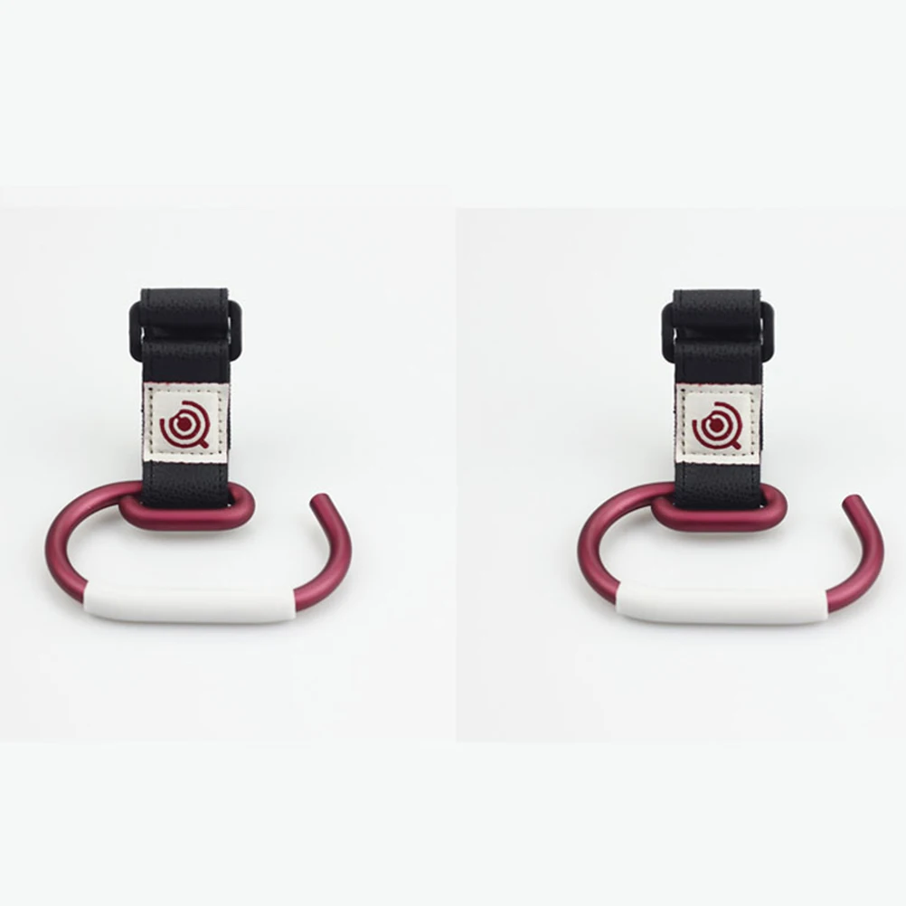 خطافات لعربة الأطفال، شماعة حقيبة شديدة التحمل لعربة الأطفال، سهلة التركيب، للاستخدام القابل للإزالة على عربات الدراجات