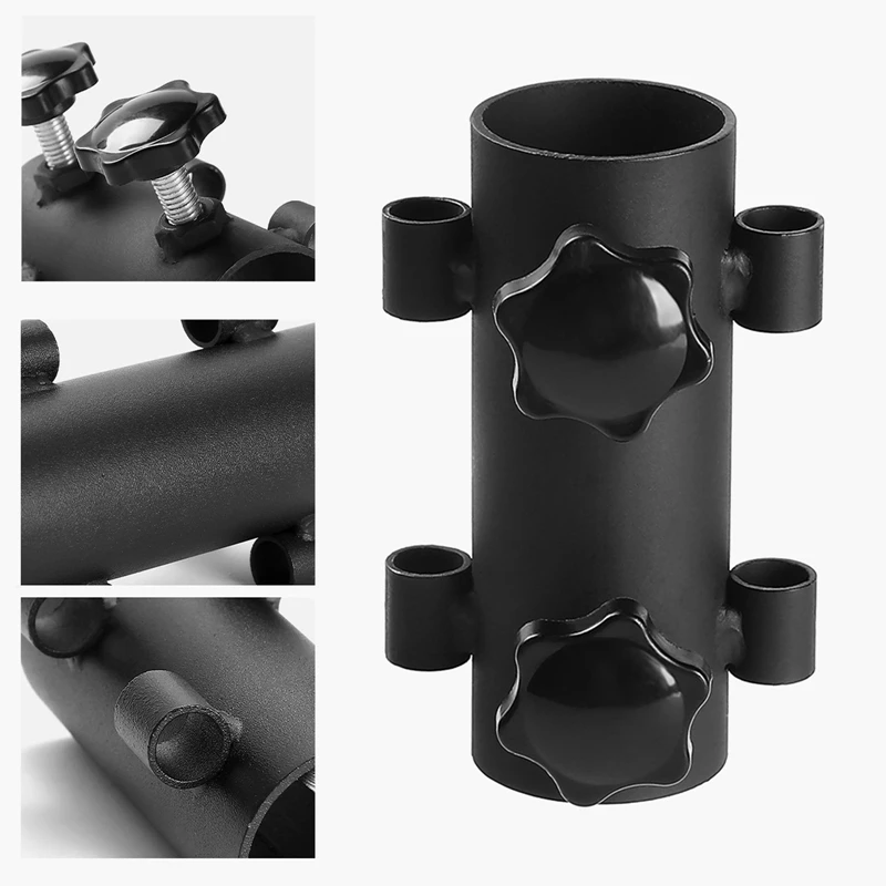 Sky Curtain Rod Holder Outdoor Camping Tent Support Rod To Insert Ground Nail Bag Portable And Fixing Clip Artifact Accessories