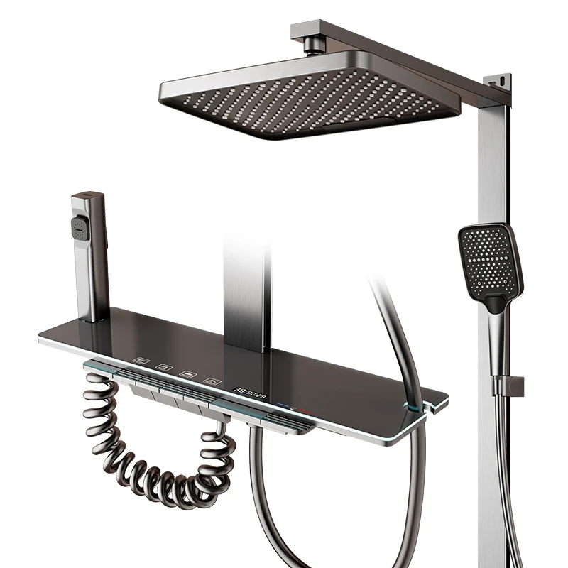 

Shower System Mixer Rainfall Shower Head Bathroom Shower Set