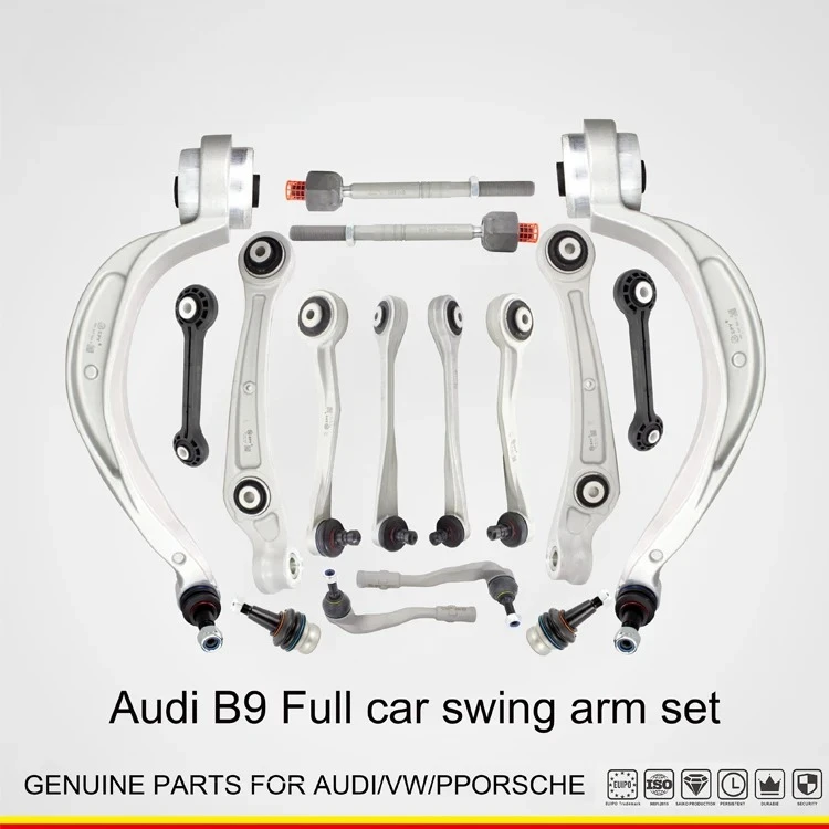 Hot Auto Parts Wholesale 8E0498998S1 8D0498998S Auto Aluminum Upper Front Lower Control Arm bush Kit For Audi A6 C5 A4 B5 Q7