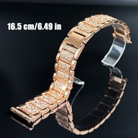 Diamond strap for Samsung Galaxy Watch 7/6/4/Classic/5/pro/Active 2 40 44mm Metal 20mm 22mm link Bracelet huawei gt 2-3-pro band