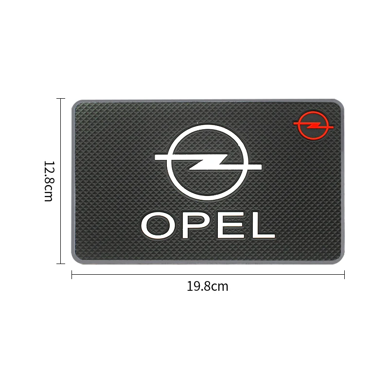 PVC Auto Styling Anti-Slip Mat Siliconen Dashboard Antislip Pad Voor Opel Astra J K Corsa Vectra D Zafira B Insignia Mokka Vivaro